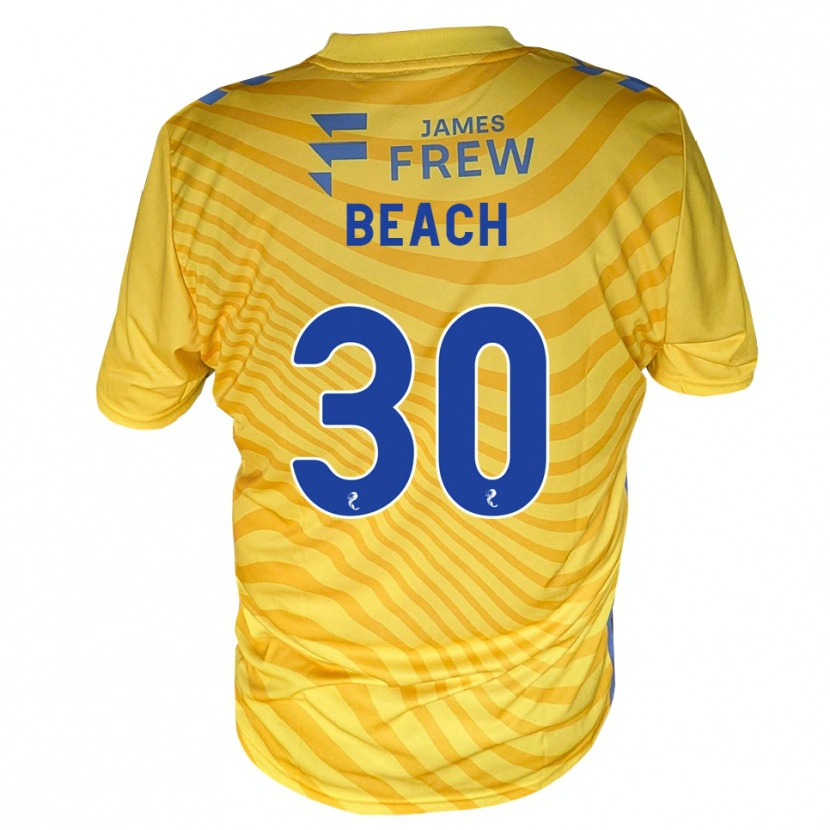 Danxen Women Eddie Beach #30 Royalblue Yellow Away Jersey 2026/27 T-Shirt