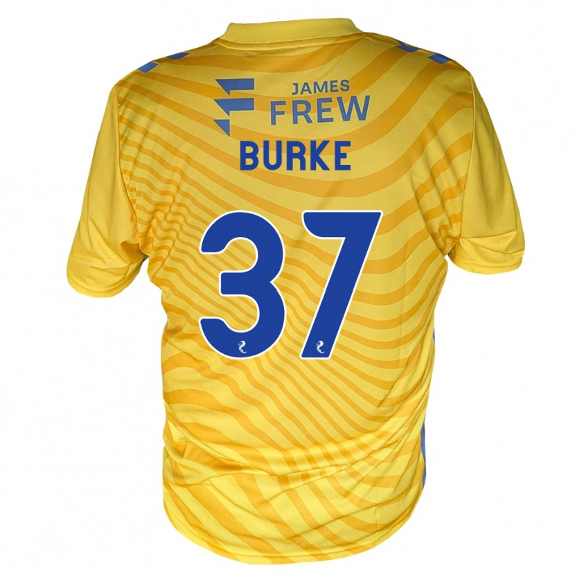 Danxen Women Cole Burke #37 Royalblue Yellow Away Jersey 2026/27 T-Shirt