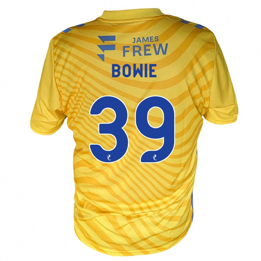 Danxen Women Euan Bowie #39 Royalblue Yellow Away Jersey 2026/27 T-Shirt