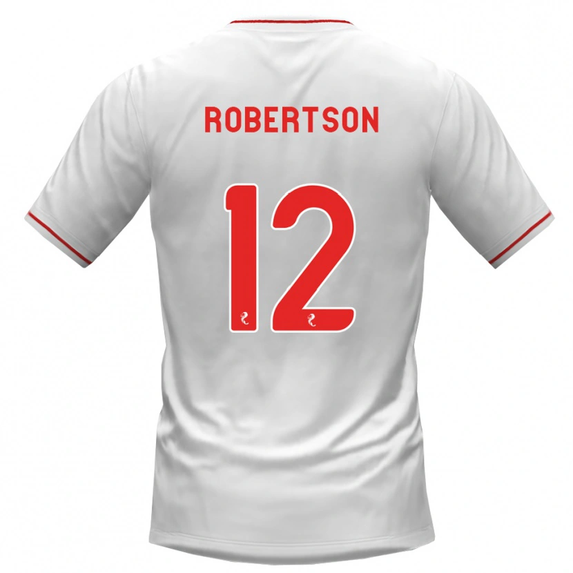 Danxen Women Mitchell Robertson #12 White Red Away Jersey 2026/27 T-Shirt