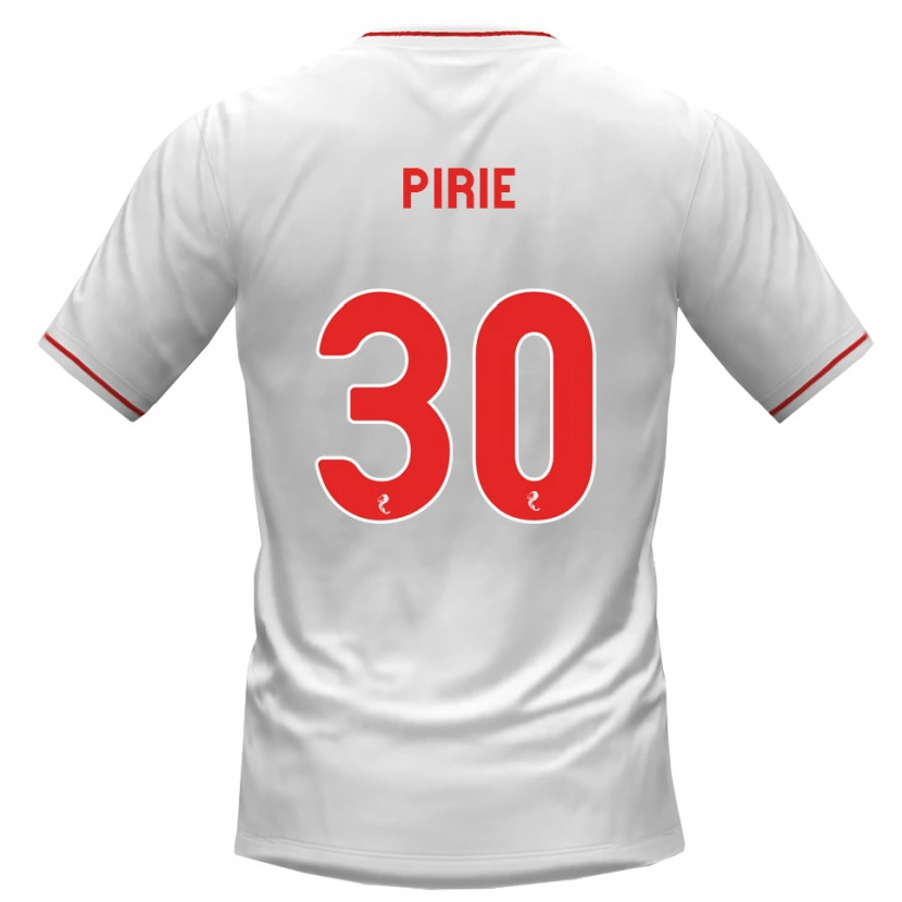 Danxen Women Rachel Pirie #30 White Red Away Jersey 2026/27 T-Shirt