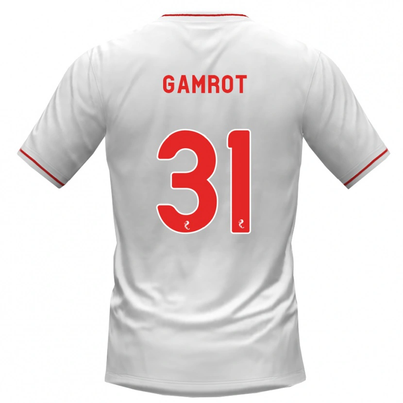 Danxen Women Schenai Gamrot #31 White Red Away Jersey 2026/27 T-Shirt