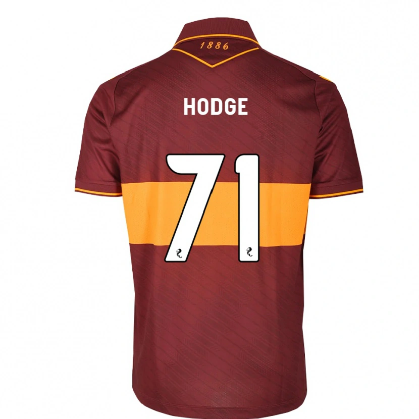 Danxen Women Joe Hodge #71 Orange Maroon Away Jersey 2026/27 T-Shirt