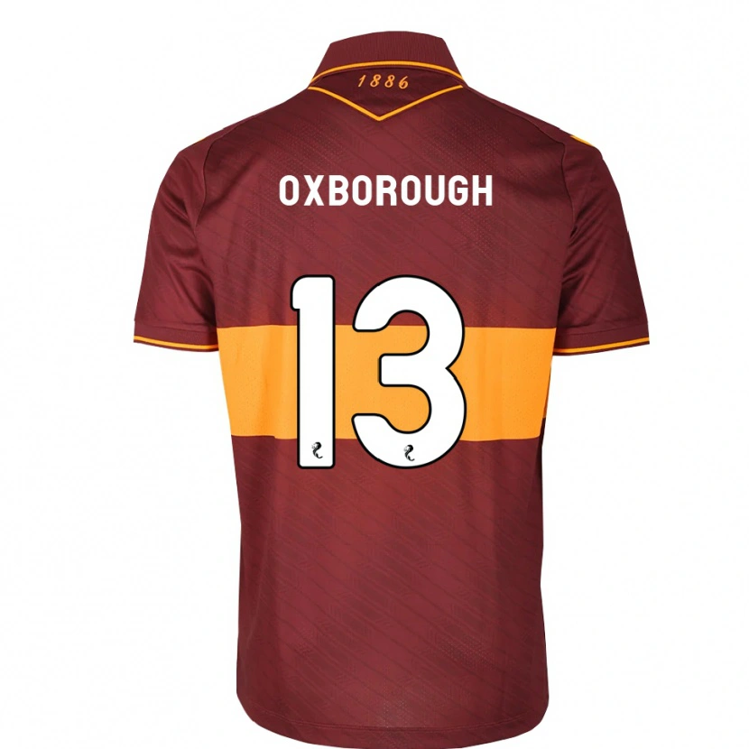 Danxen Women Aston Oxborough #13 Orange Maroon Away Jersey 2026/27 T-Shirt