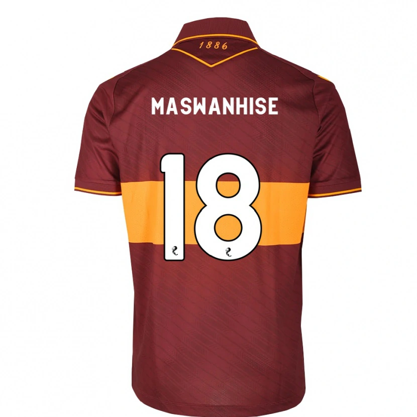 Danxen Women Tawanda Maswanhise #18 Orange Maroon Away Jersey 2026/27 T-Shirt