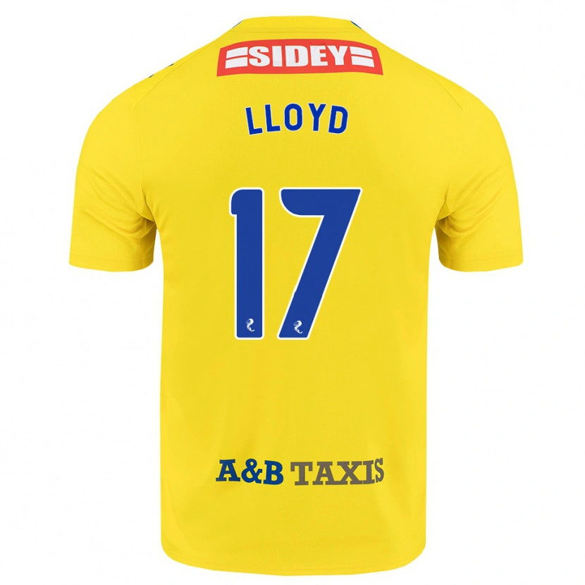 Danxen Women Louis Lloyd #17 Yellow Blue Black Away Jersey 2026/27 T-Shirt