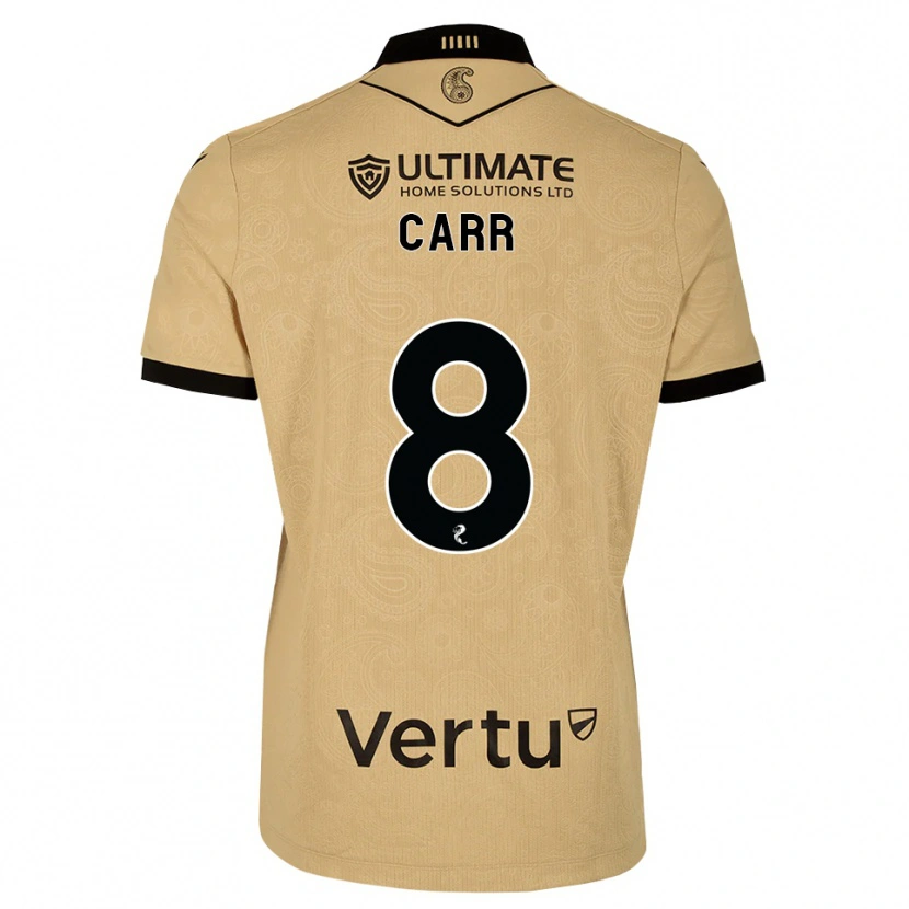 Danxen Women Ryan Carr #8 Burlywood Black Away Jersey 2026/27 T-Shirt