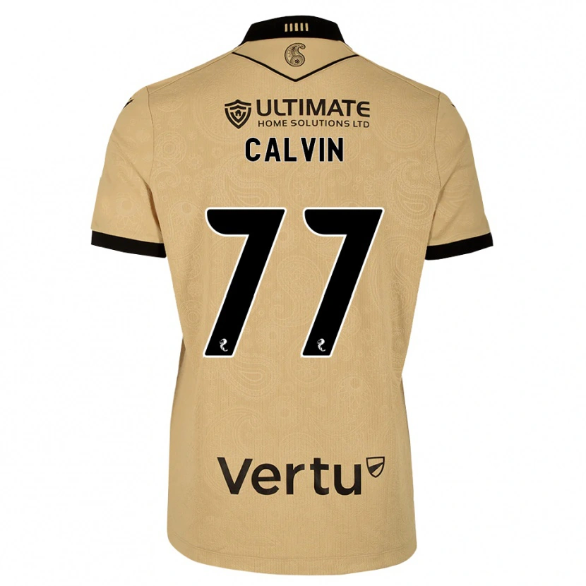 Danxen Women Jalmaro Calvin #77 Burlywood Black Away Jersey 2026/27 T-Shirt
