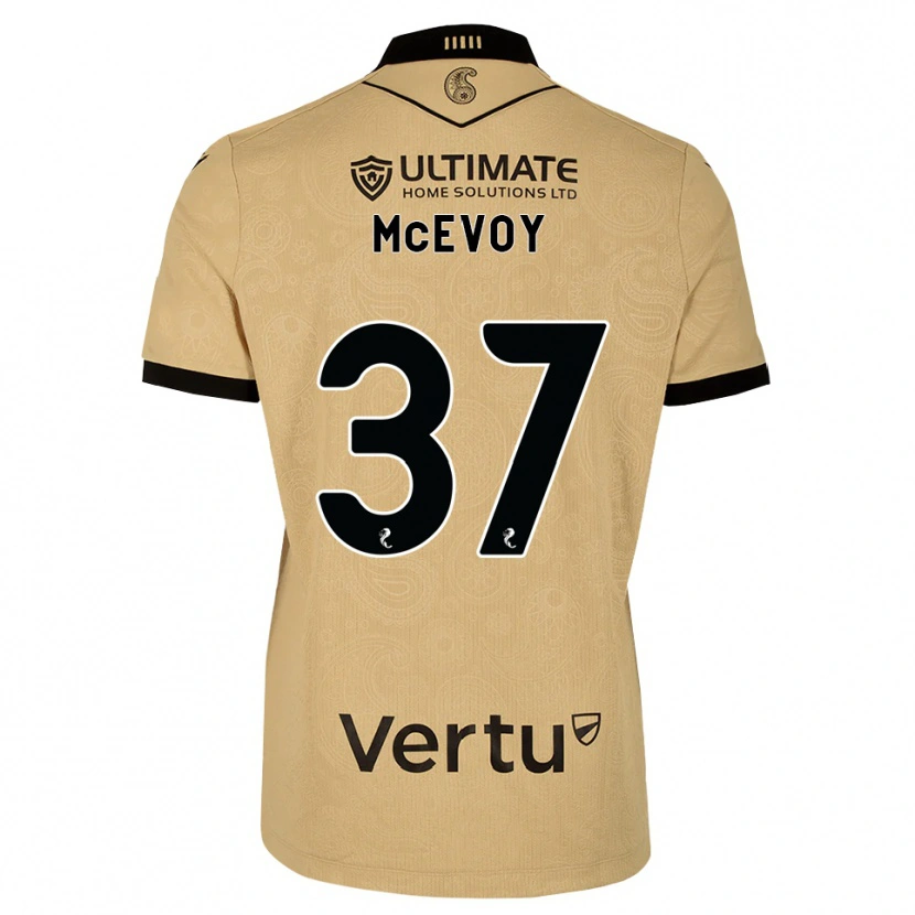 Danxen Women Carrick Mcevoy #37 Burlywood Black Away Jersey 2026/27 T-Shirt