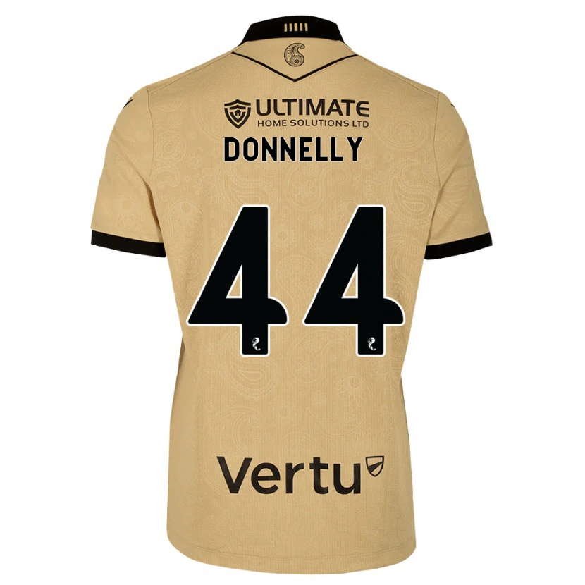 Danxen Women Liam Donnelly #44 Burlywood Black Away Jersey 2026/27 T-Shirt