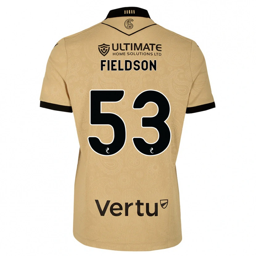 Danxen Women Henry Fieldson #53 Burlywood Black Away Jersey 2026/27 T-Shirt