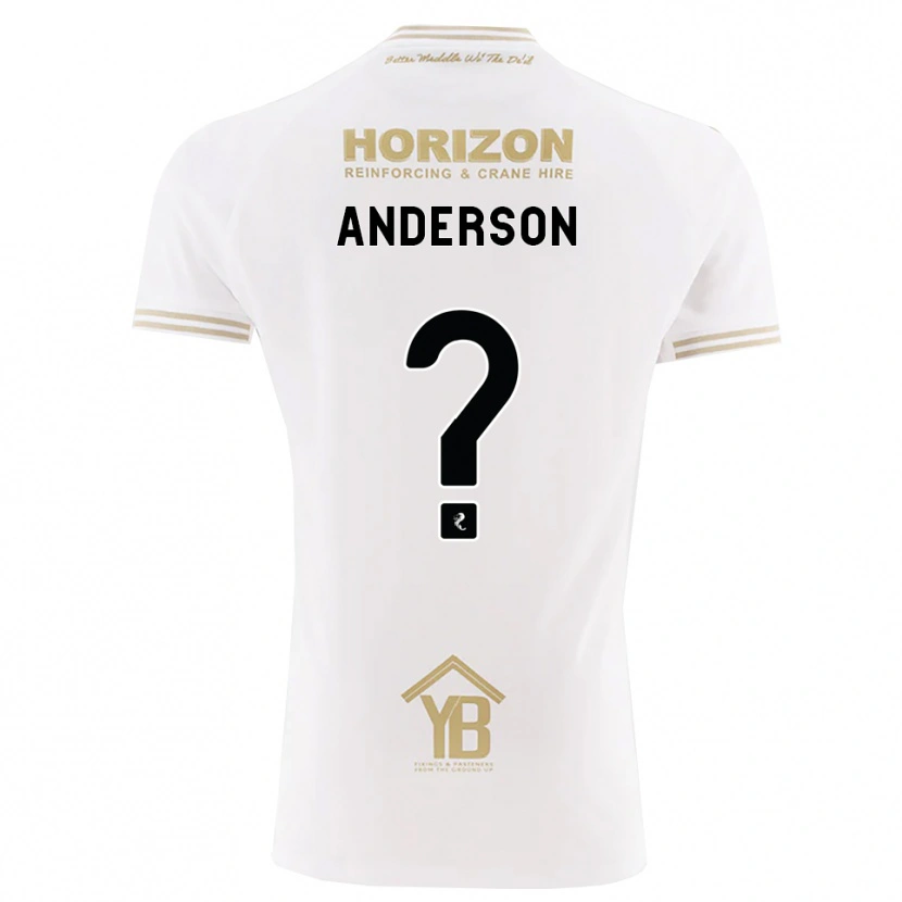Danxen Women Brogan Anderson #0 Wheat White Away Jersey 2026/27 T-Shirt