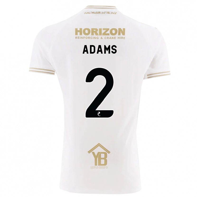 Danxen Women Keelan Adams #2 Wheat White Away Jersey 2026/27 T-Shirt