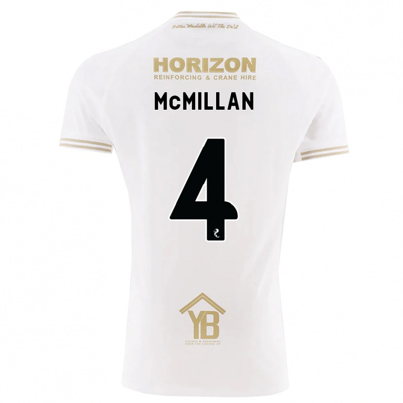 Danxen Women Jack Mcmillan #4 Wheat White Away Jersey 2026/27 T-Shirt