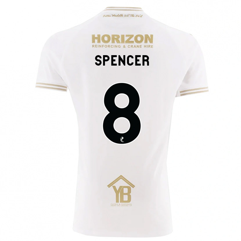 Danxen Women Brad Spencer #8 Wheat White Away Jersey 2026/27 T-Shirt