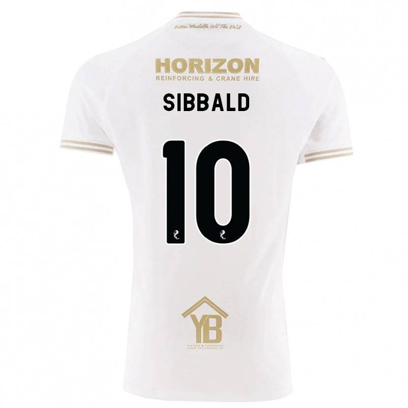 Danxen Women Craig Sibbald #10 Wheat White Away Jersey 2026/27 T-Shirt