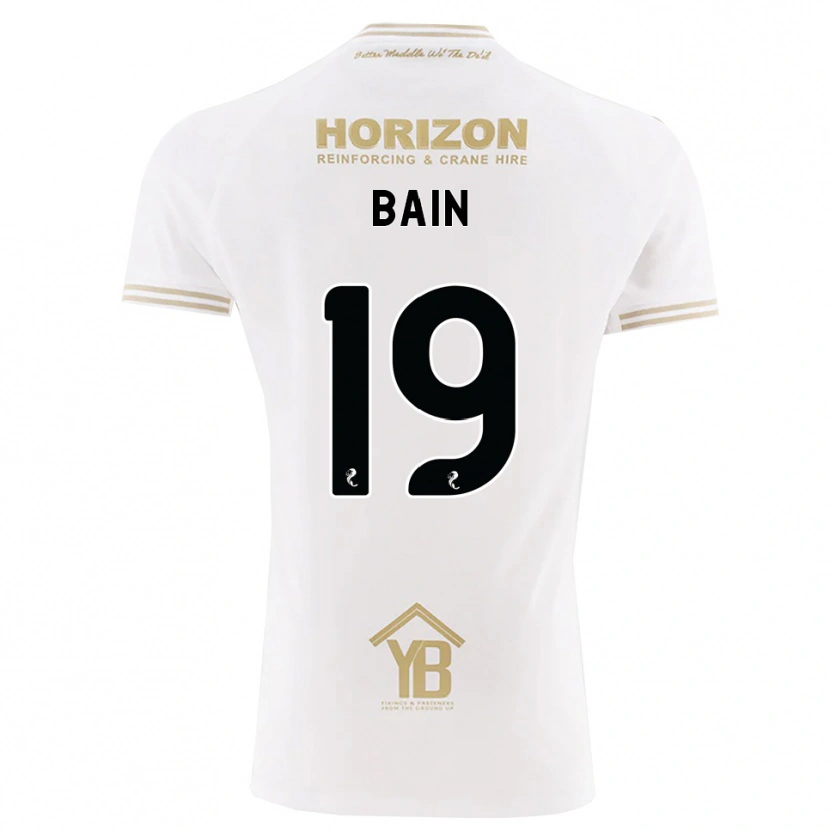 Danxen Women Scott Bain #19 Wheat White Away Jersey 2026/27 T-Shirt