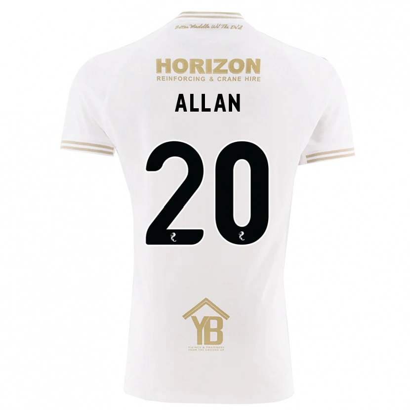 Danxen Women Connor Allan #20 Wheat White Away Jersey 2026/27 T-Shirt