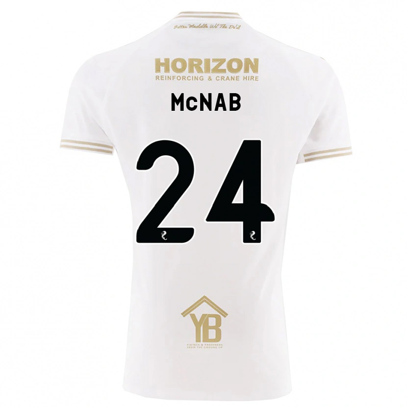 Danxen Women Cameron Mcnab #24 Wheat White Away Jersey 2026/27 T-Shirt