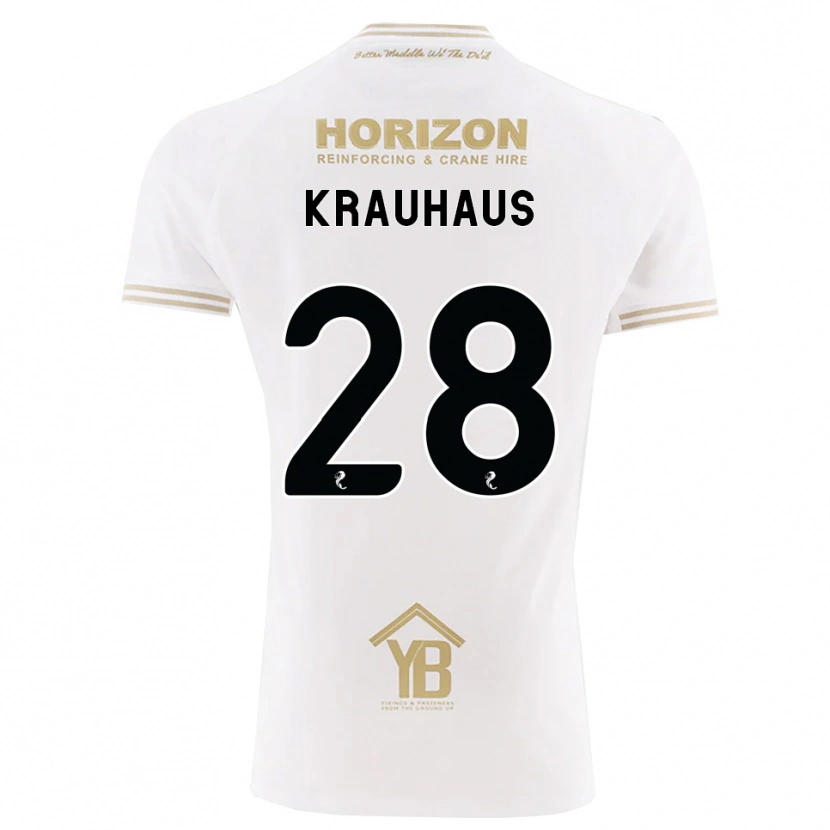Danxen Women Ben Krauhaus #28 Wheat White Away Jersey 2026/27 T-Shirt