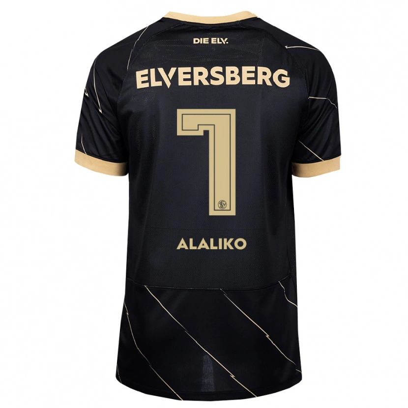 Danxen Women Alan Alaliko #7 Black Brown Away Jersey 2026/27 T-Shirt
