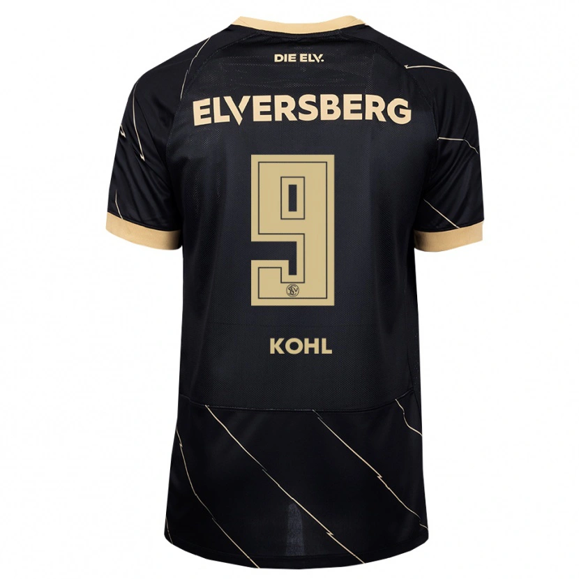 Danxen Women Ohene Köhl #9 Black Brown Away Jersey 2026/27 T-Shirt