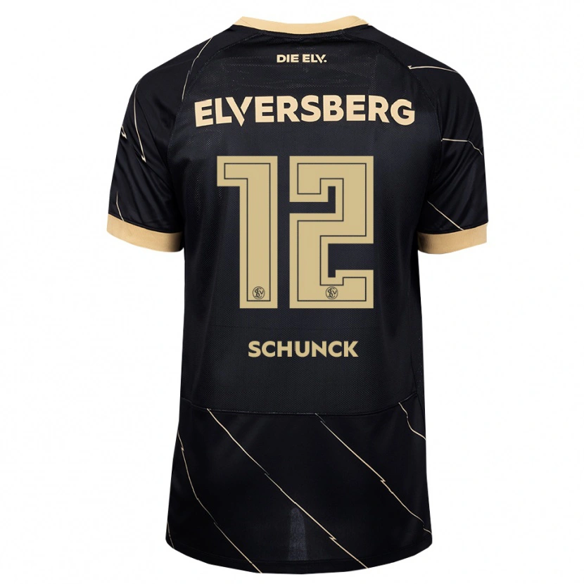 Danxen Women Jan Schunck #12 Black Brown Away Jersey 2026/27 T-Shirt