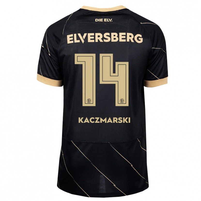 Danxen Women Piotr Kaczmarski #14 Black Brown Away Jersey 2026/27 T-Shirt