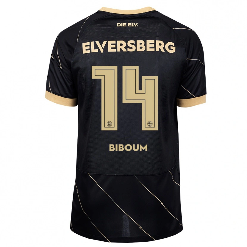 Danxen Women Carl Biboum #14 Black Brown Away Jersey 2026/27 T-Shirt