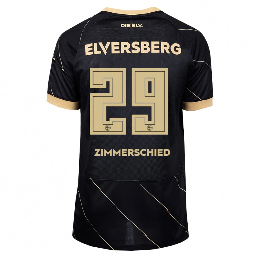 Danxen Women Tom Zimmerschied #29 Black Brown Away Jersey 2026/27 T-Shirt