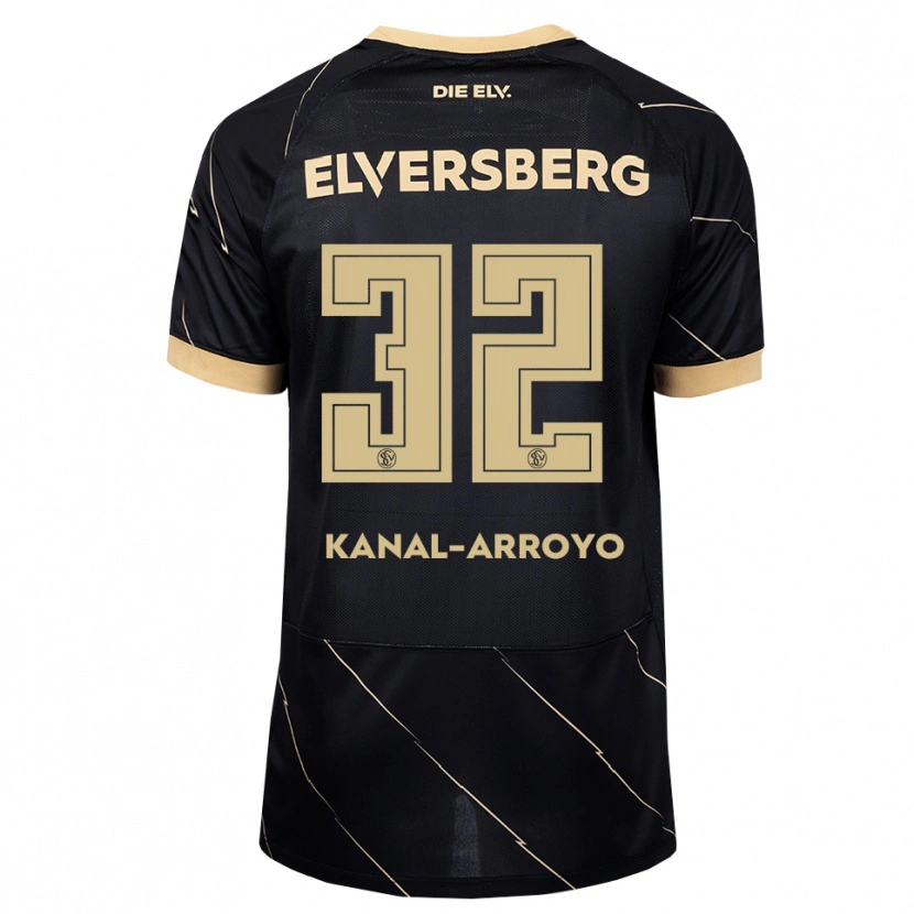 Danxen Women Sullyvan Kanal-Arroyo #32 Black Brown Away Jersey 2026/27 T-Shirt