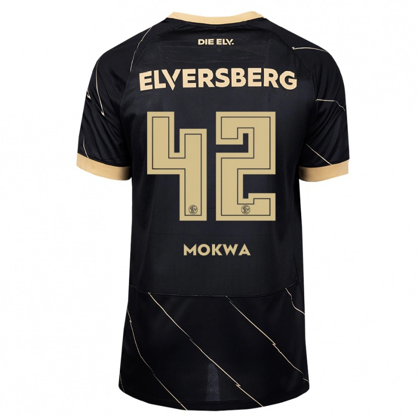 Danxen Women David Mokwa #42 Black Brown Away Jersey 2026/27 T-Shirt