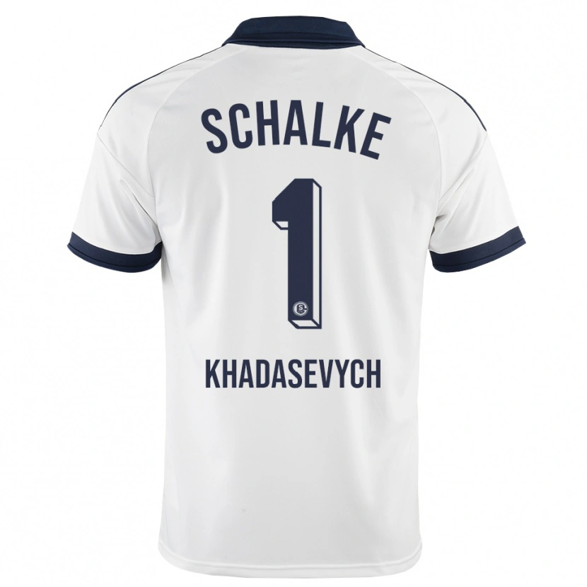 Danxen Women Kyrylo Khadasevych #1 Black White Away Jersey 2026/27 T-Shirt