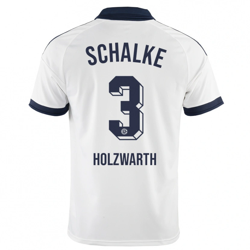 Danxen Women Luc Holzwarth #3 Black White Away Jersey 2026/27 T-Shirt