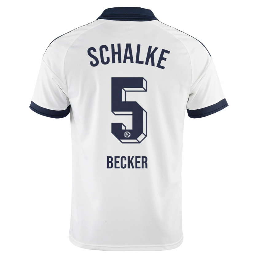Danxen Women Timo Becker #5 Black White Away Jersey 2026/27 T-Shirt