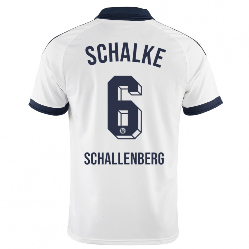 Danxen Women Ron Schallenberg #6 Black White Away Jersey 2026/27 T-Shirt