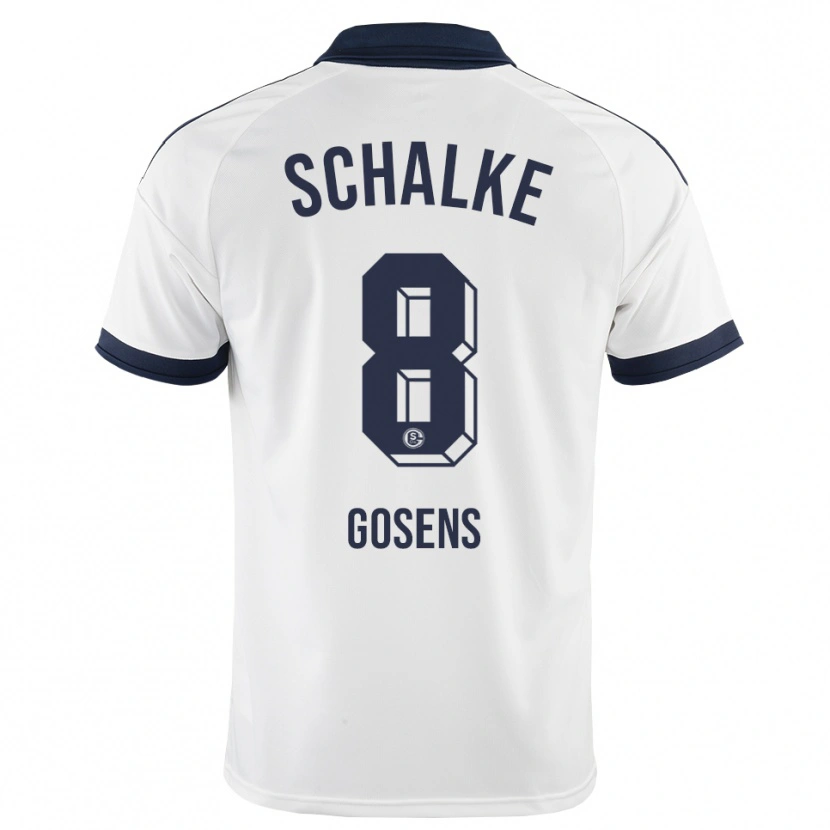 Danxen Women Robin Gosens #8 Black White Away Jersey 2026/27 T-Shirt