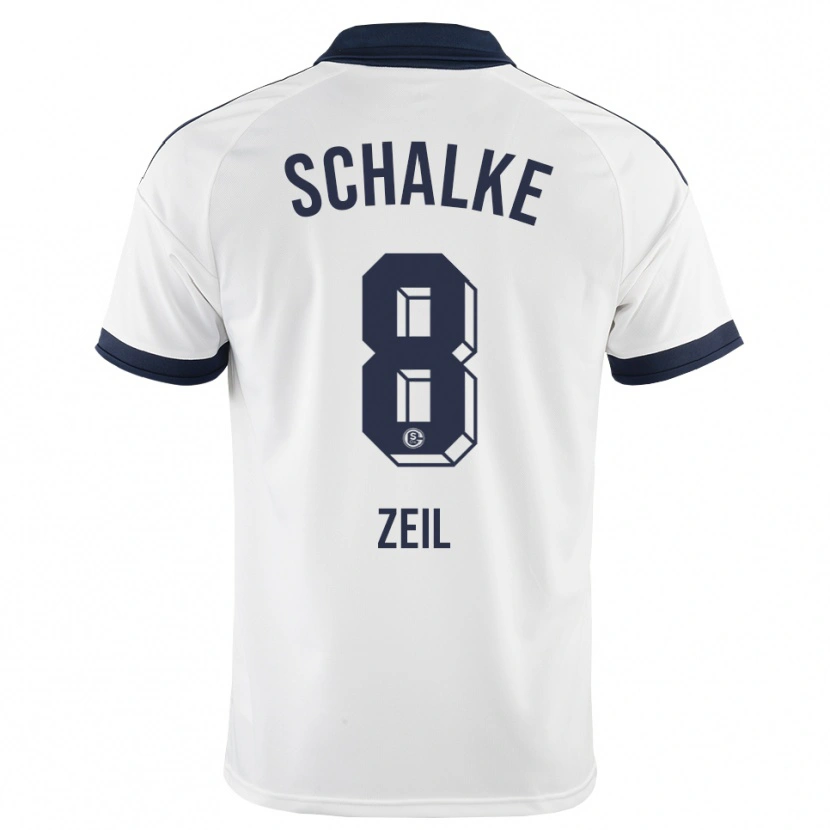 Danxen Women Emil Zeil #8 Black White Away Jersey 2026/27 T-Shirt