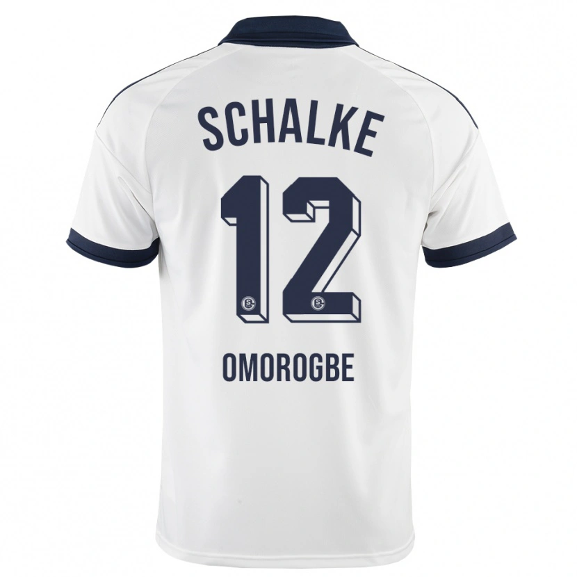 Danxen Women Michael Omorogbe #12 Black White Away Jersey 2026/27 T-Shirt