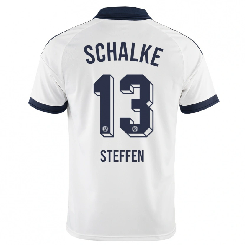 Danxen Women Kjell Steffen #13 Black White Away Jersey 2026/27 T-Shirt