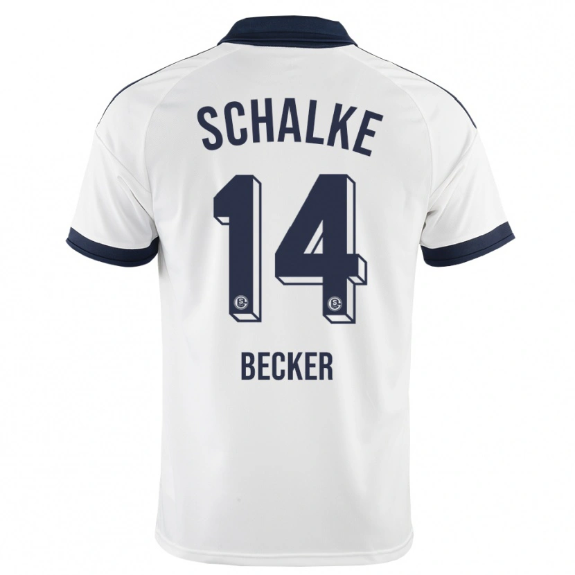 Danxen Women Daniel Becker #14 Black White Away Jersey 2026/27 T-Shirt