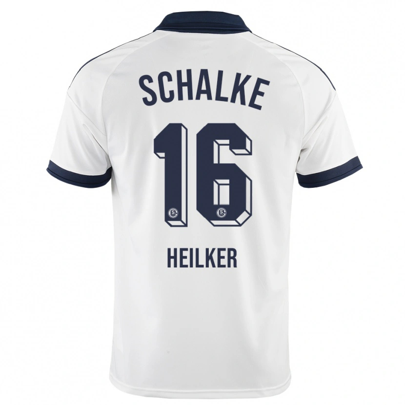 Danxen Women Antonia Heilker #16 Black White Away Jersey 2026/27 T-Shirt