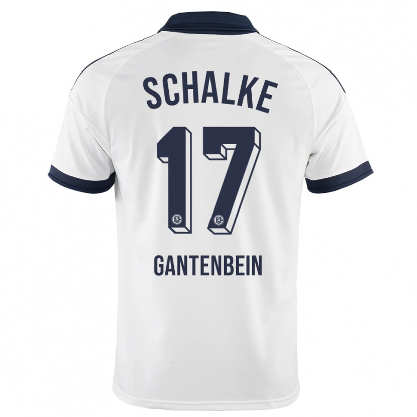 Danxen Women Adrian Gantenbein #17 Black White Away Jersey 2026/27 T-Shirt