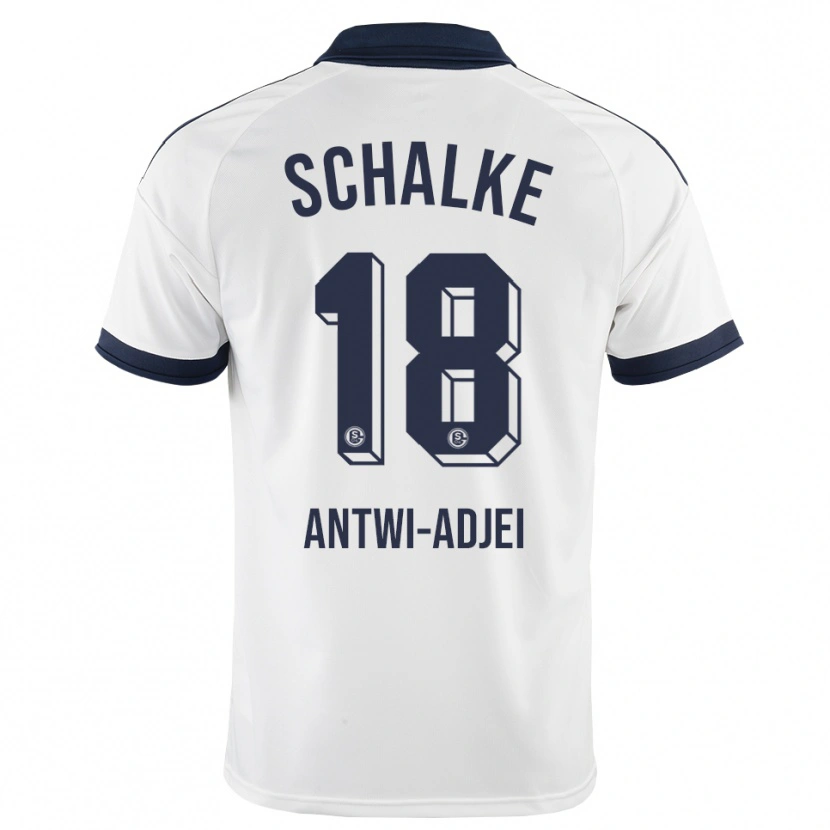 Danxen Women Christopher Antwi-Adjei #18 Black White Away Jersey 2026/27 T-Shirt