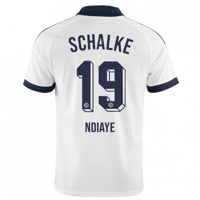 Danxen Women Jean-Paul Ndiaye #19 Black White Away Jersey 2026/27 T-Shirt