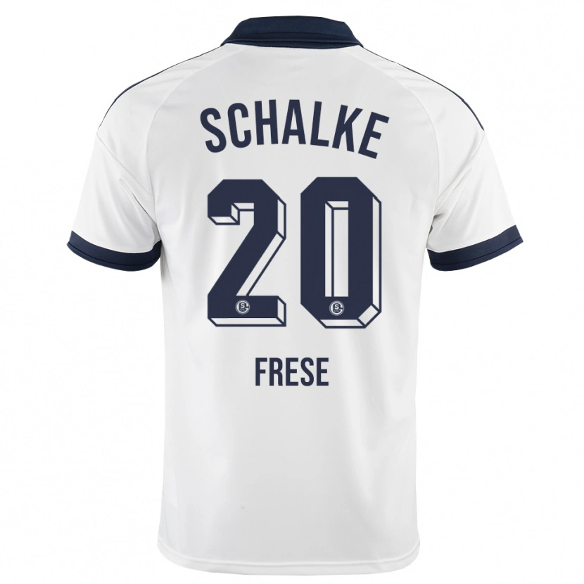Danxen Women Niklas Frese #20 Black White Away Jersey 2026/27 T-Shirt