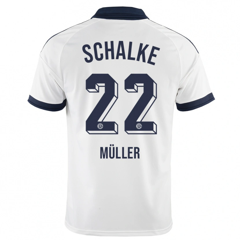 Danxen Women Kevin Müller #22 Black White Away Jersey 2026/27 T-Shirt