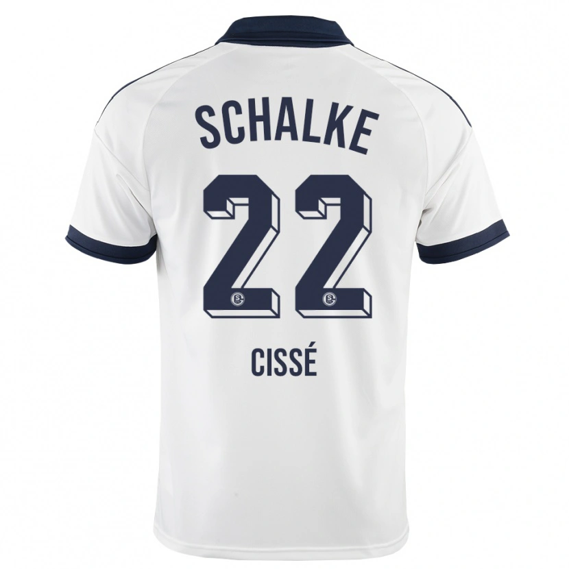 Danxen Women Ibrahima Cissé #22 Black White Away Jersey 2026/27 T-Shirt