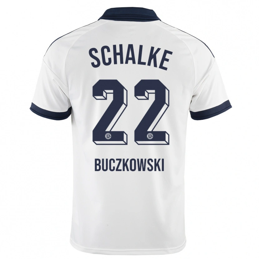 Danxen Women Philip Buczkowski #22 Black White Away Jersey 2026/27 T-Shirt