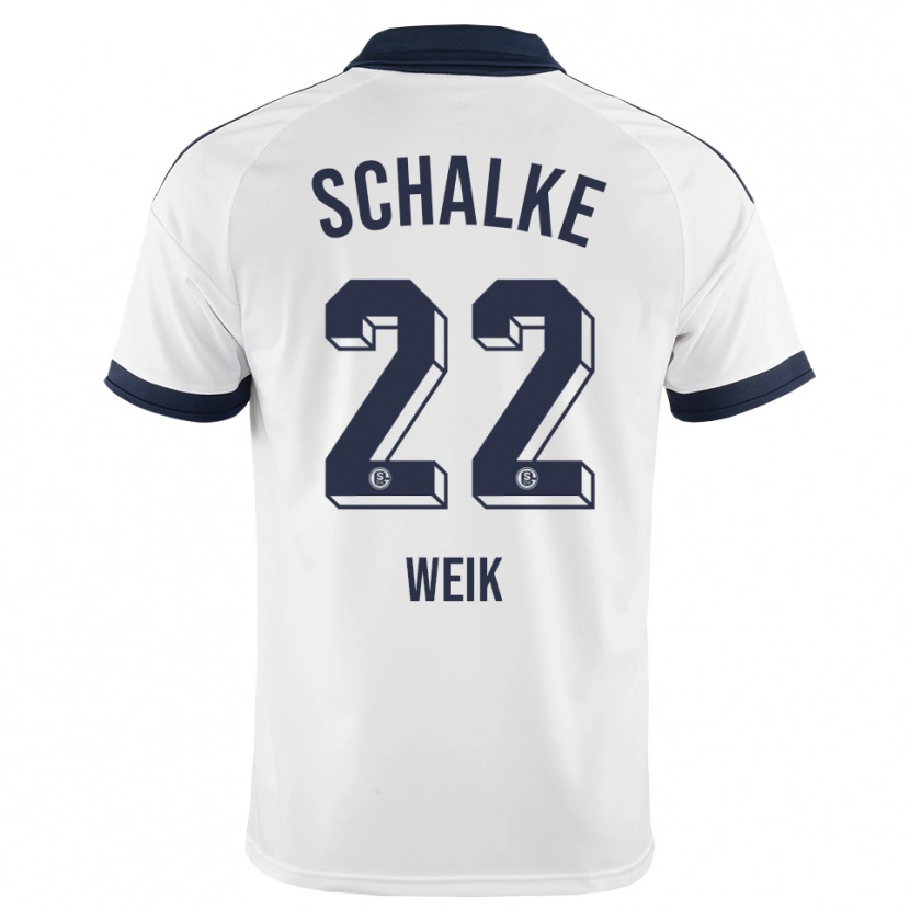 Danxen Women Linus Weik #22 Black White Away Jersey 2026/27 T-Shirt